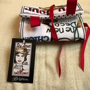 Brighton travel jewelry roll NWT